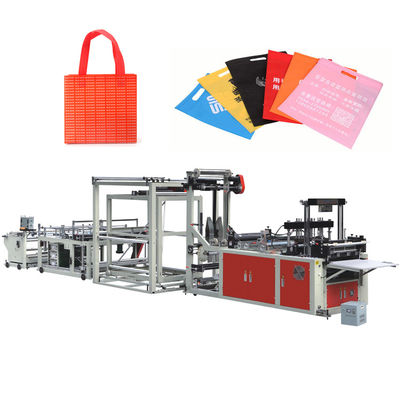 品質  F600 Non Woven Fabric Vest Bag Making Machine With Auto Punching 工場